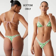 Frankies Bikinis FULL MOON MICRO Bikini Bottom {L}