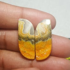 BumbleBee Jasper Natural Gemstone Cab