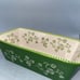 Temp-tations By Tara Green Floral Lace 1 Qt Loaf Pan