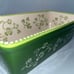 Temp-tations By Tara Green Floral Lace 1 Qt Loaf Pan