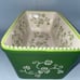 Temp-tations By Tara Green Floral Lace 1 Qt Loaf Pan