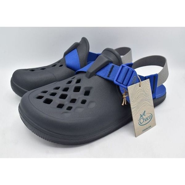 Chaco Mens Size 11 Chillos Navy Blue Clogs Shoes 19970