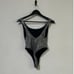 Nookie Beach Silver Sequin One Piece Swimsuit