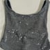 Nookie Beach Silver Sequin One Piece Swimsuit
