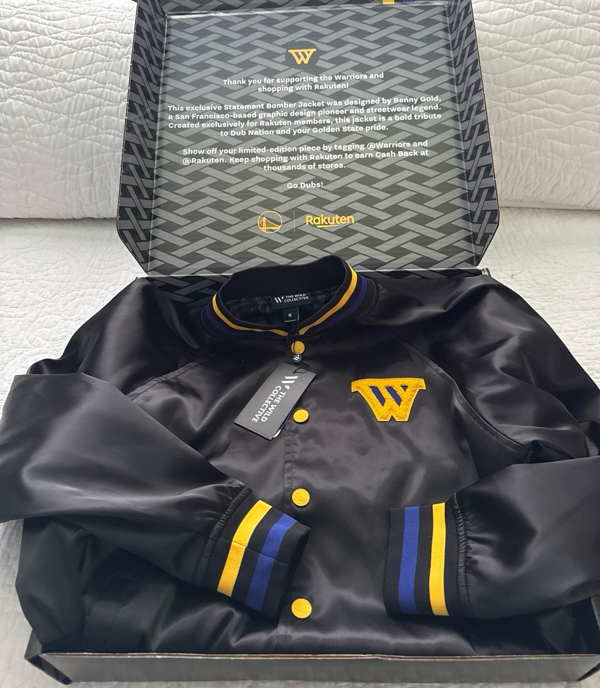 Warriors Varsity Jacket
