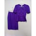 Vintage Silk Point of View Collection Royal Purple Two-Piece Set