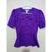 Vintage Silk Point of View Collection Royal Purple Two-Piece Set