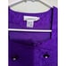 Vintage Silk Point of View Collection Royal Purple Two-Piece Set