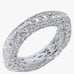 Women's Gold-Plated-925 Eternity Simulated Diamond Engagement Band Ring Sz 6