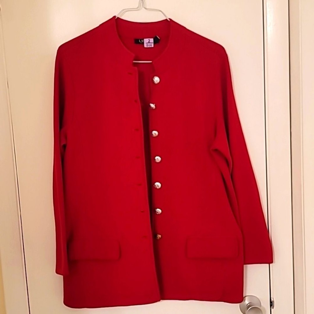 Ralph Lauren red blazer