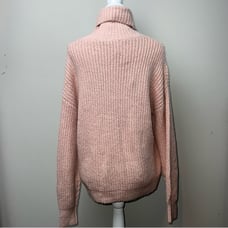 Caslon Cowl Neck Pink Smoke Sweater