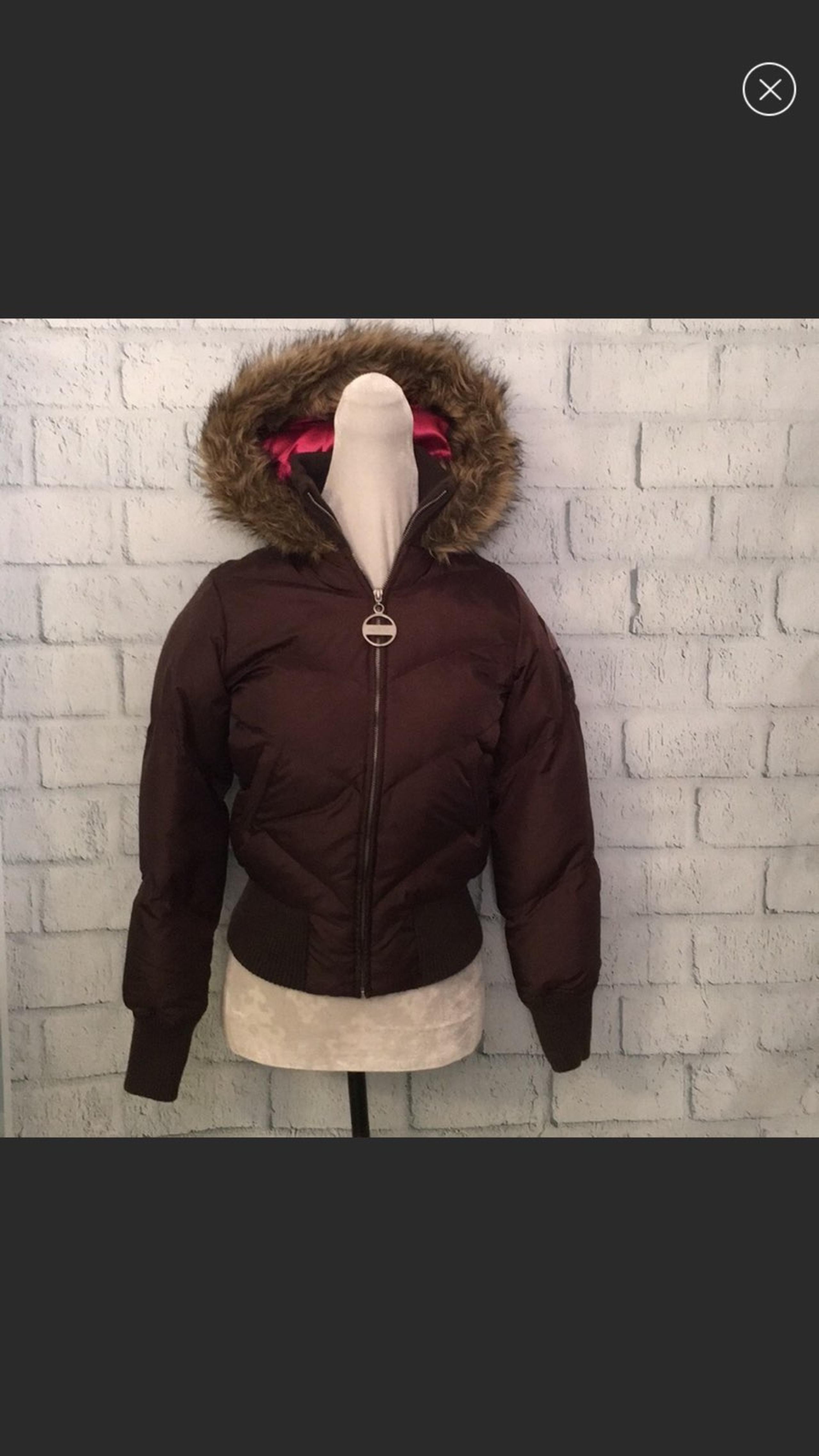 DKNY Active Brown/Pink Ski Jacket