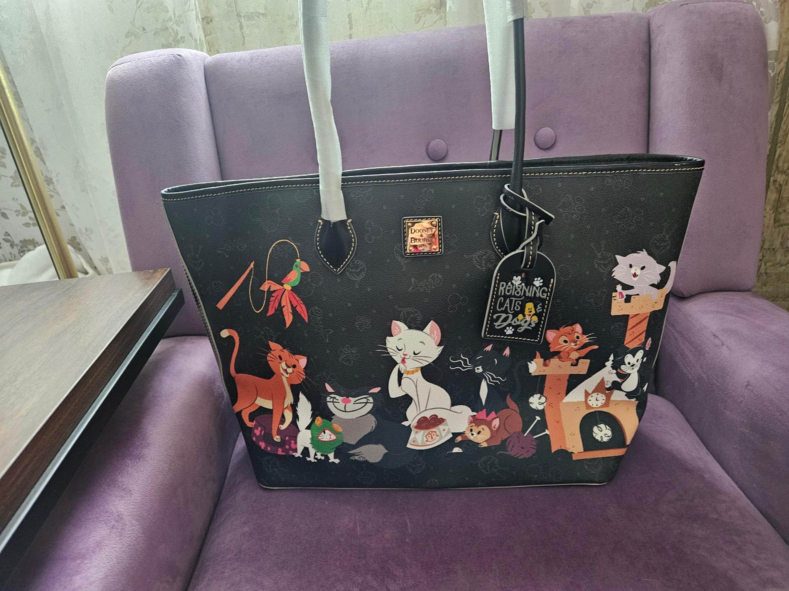 Dooney and Bourke Disney Cats Tote