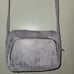Aimee Kestenberg iridescent metallic light purple silver Bali crossbody bag