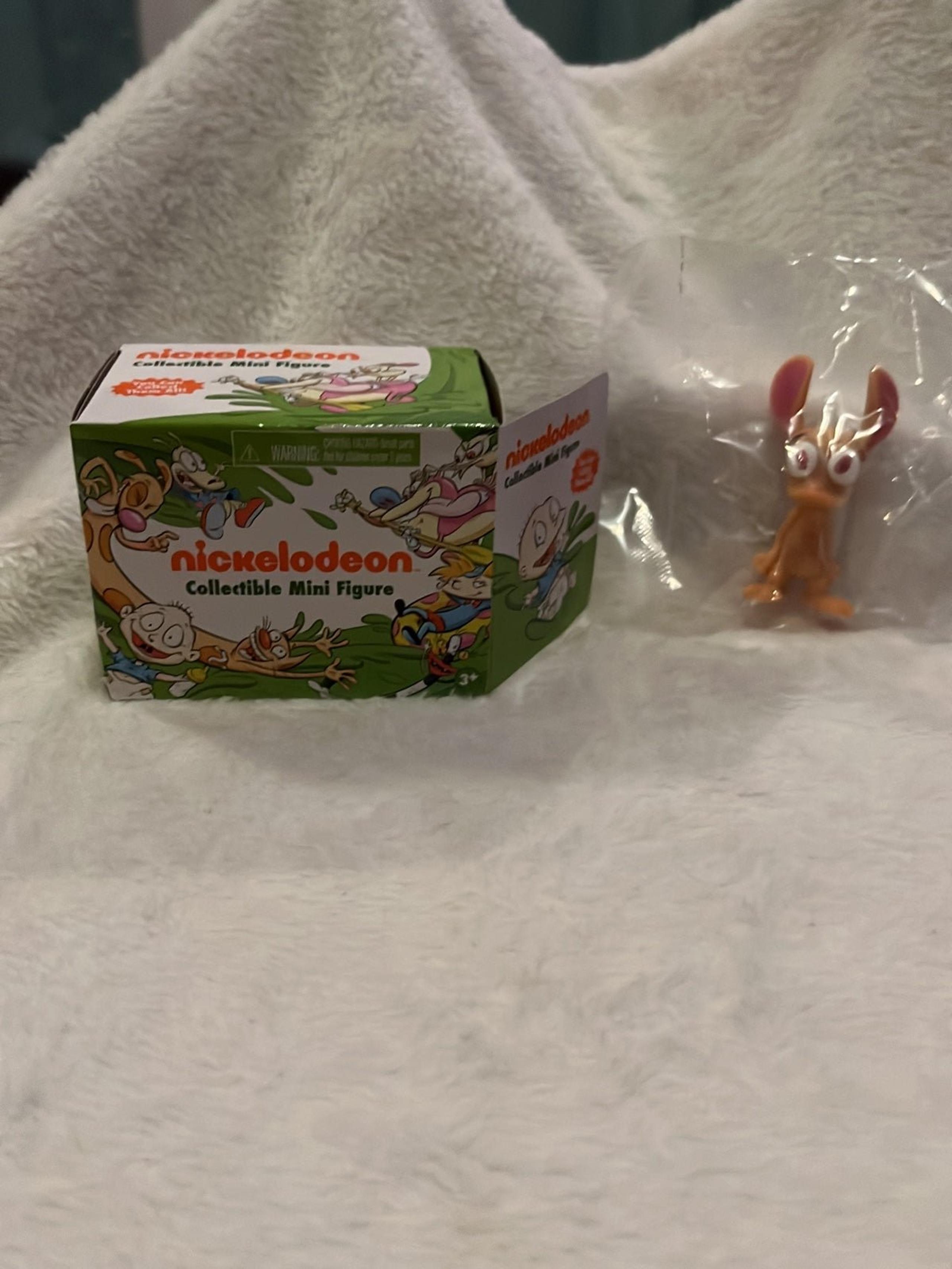 Nickelodeon, collectible, mini figure ren ￼