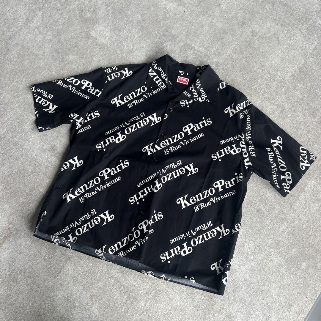 KENZO x VERDY Logo Open Collar Shirt