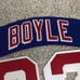 Brian Boyle New York Rangers Blue Jersey Number + Nameplate Set Authentic Pro