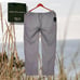 Saks Fifth Avenue ~ Gray 100% linen woven modern cut tie waist pants (XL) NWT