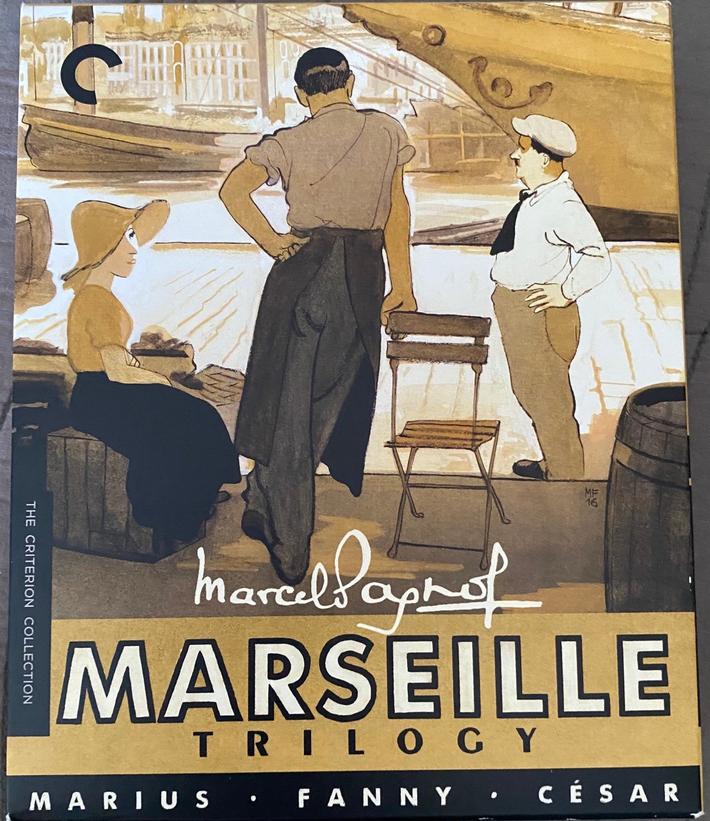 Marseille Trilogy (Marius / Fanny / César) (The Criterion Collection), Blu-ray