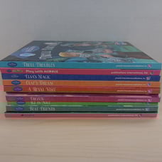 Disney , Frozen Books Lot of 10 Story Reader Me Reader Books Only No Sound Pad
