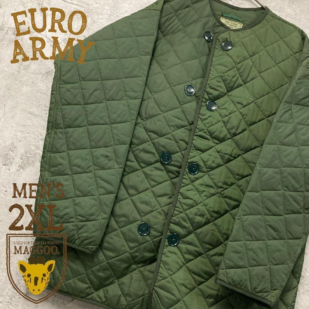 Dead Stock ☆ British Army Genuine [Military Quilting Liner] Men's 2XL