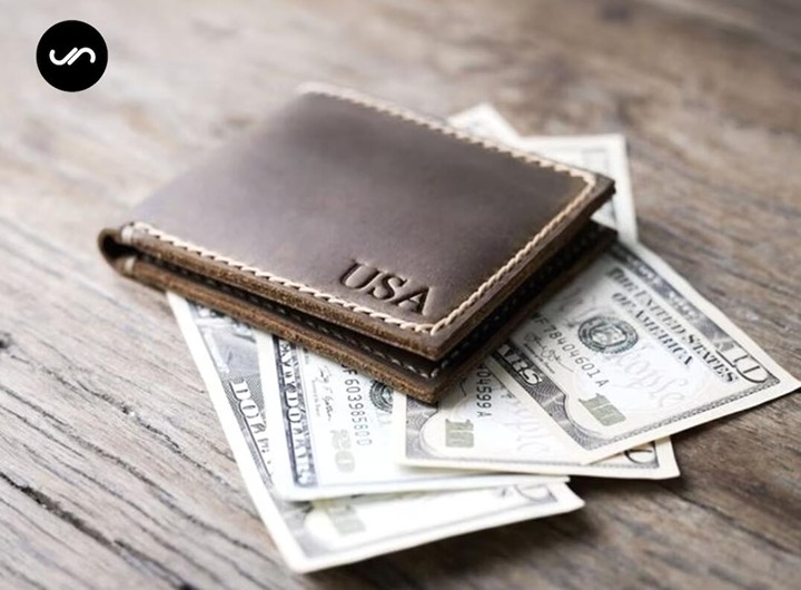 Personalized Wallet Men's Personalized Double-sided Wallet Best Man Gift 063