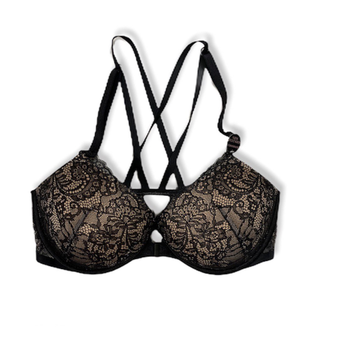 Victoria's Secret Black Lace Bra 34D