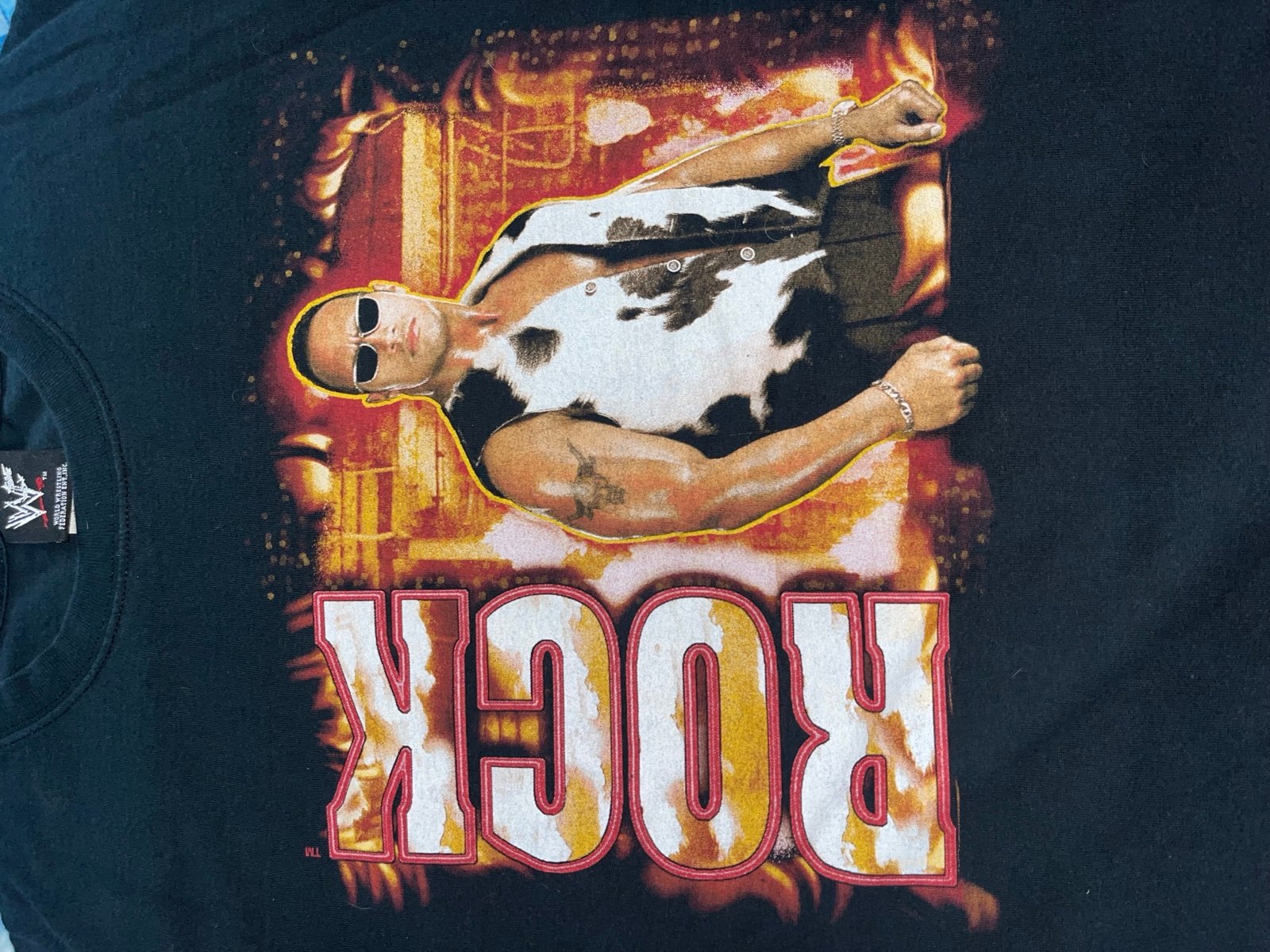 Vintage WWF Rock T-Shirt sz . Xl