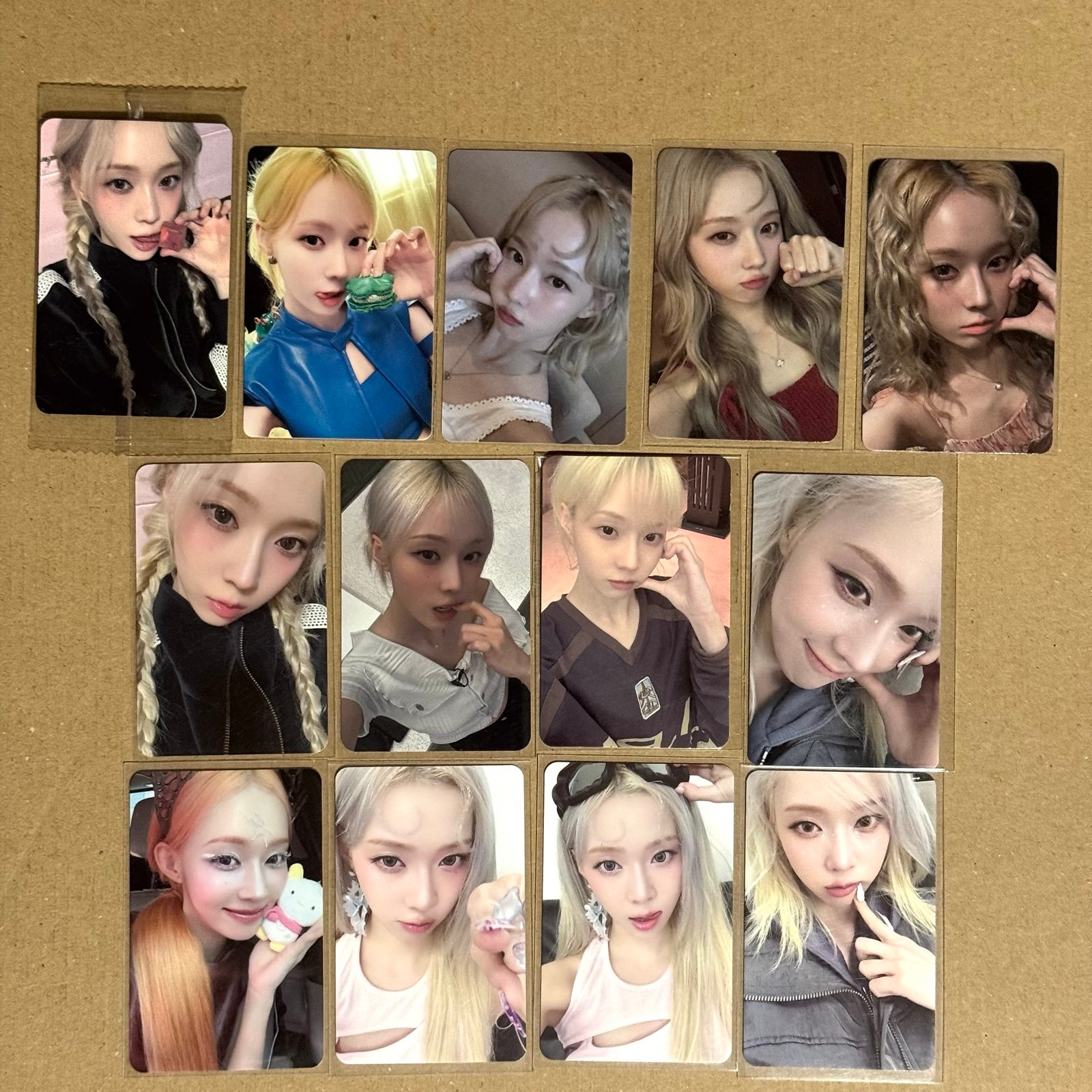 Aespa Armageddon winter trading card Photocard set | Mercari