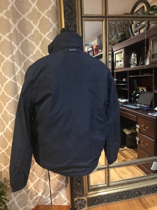 NAUTICA男式双面防风夹克-混合颜色 尺寸：大号