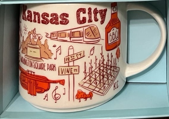 Starbucks been there series Kansas City KC NEW