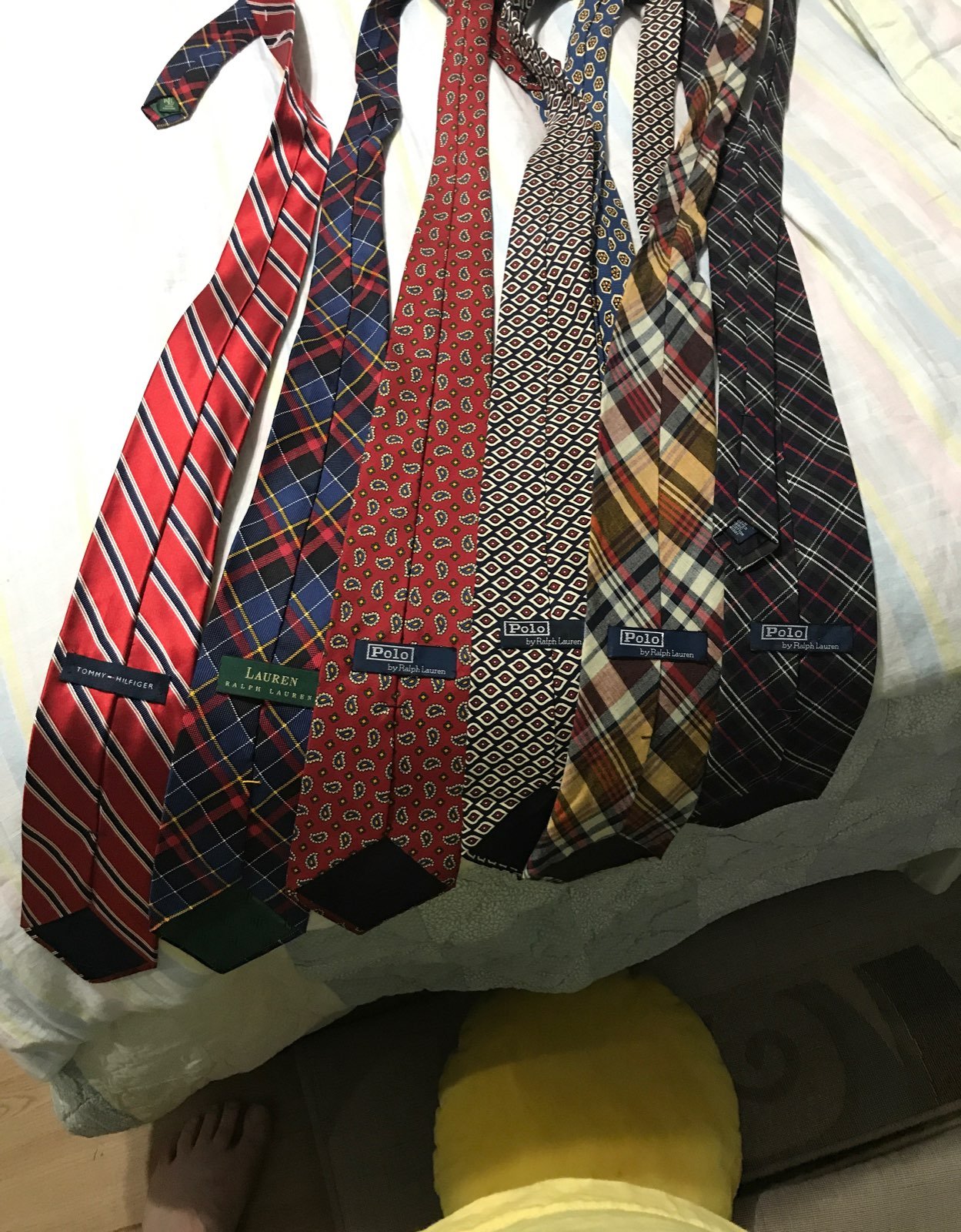 6 polo neck ties