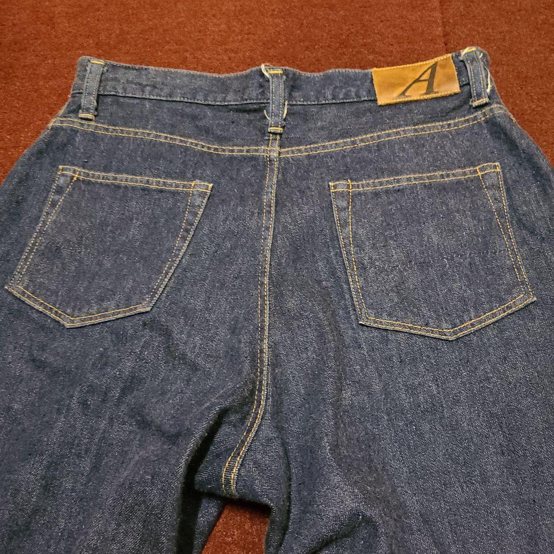 Deep Navy Excellent Condition Anatomica Wide Denim w30