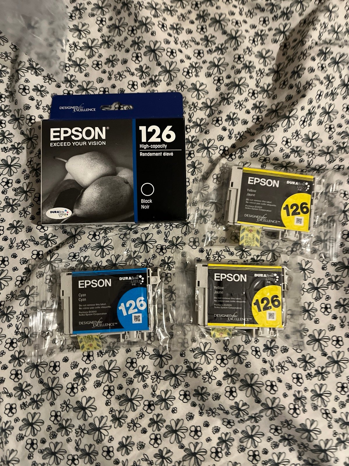 Epson 126 ink set of 3