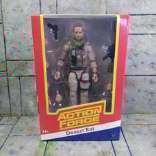 Valaverse Action Force Desert Rat 100% complete Great Shape