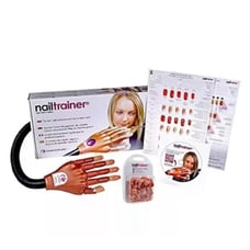Essential Nails Nail Trainer Practice Hand INCLUDES 6 Hour On-Line Competition