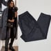 Suzanne Betro Black Vegan Leather Elastic Waist Pull-On Skinny Pants 2X