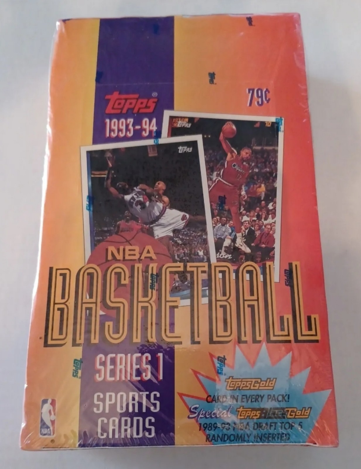 Topps 1993-94 NBA Basketball series 1 Box Cards 36 Pks FACTORY SEALED