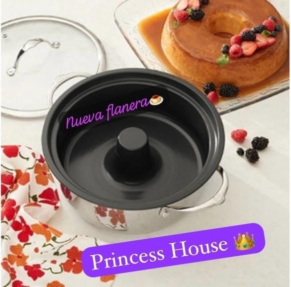 Princes house flanera con tapa flan pan 4-qt heritage signature new 10167 Nueva