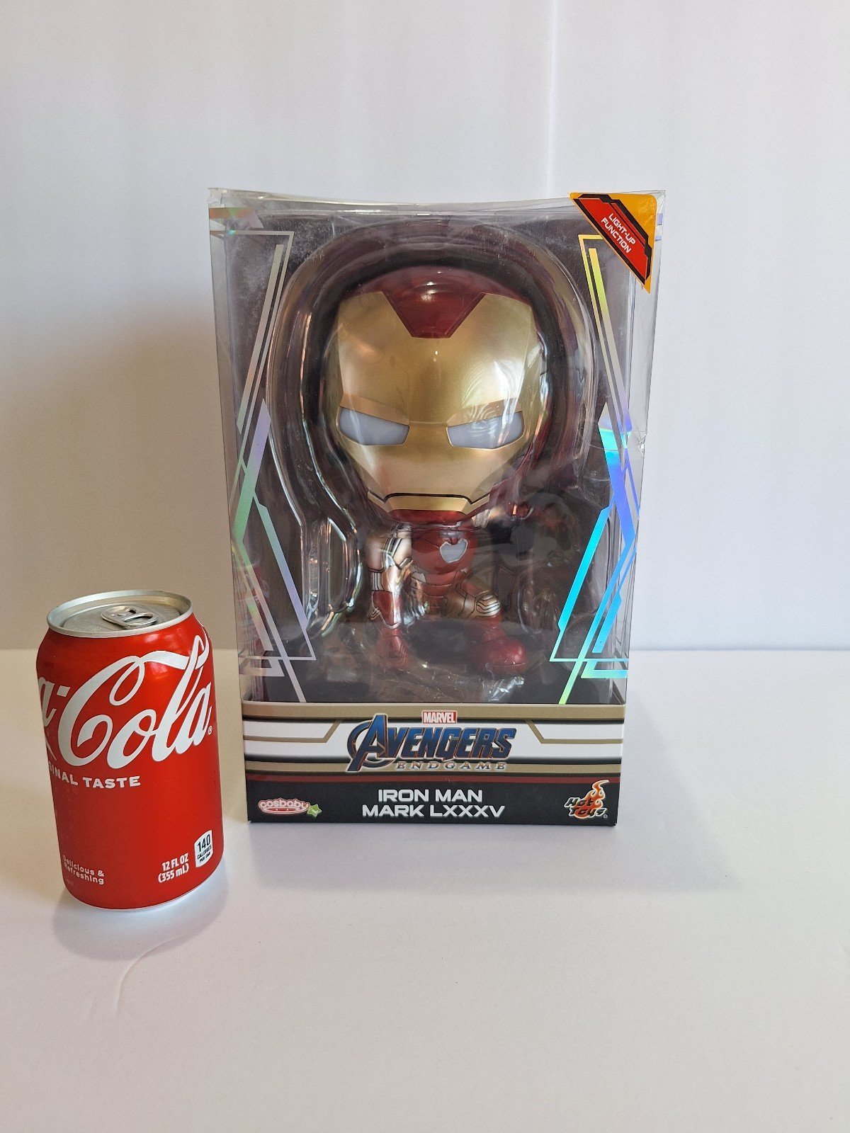 Hot Toys Cosbaby Avengers Endgame Iron Man Mark LXXXV Landing Version Large Size