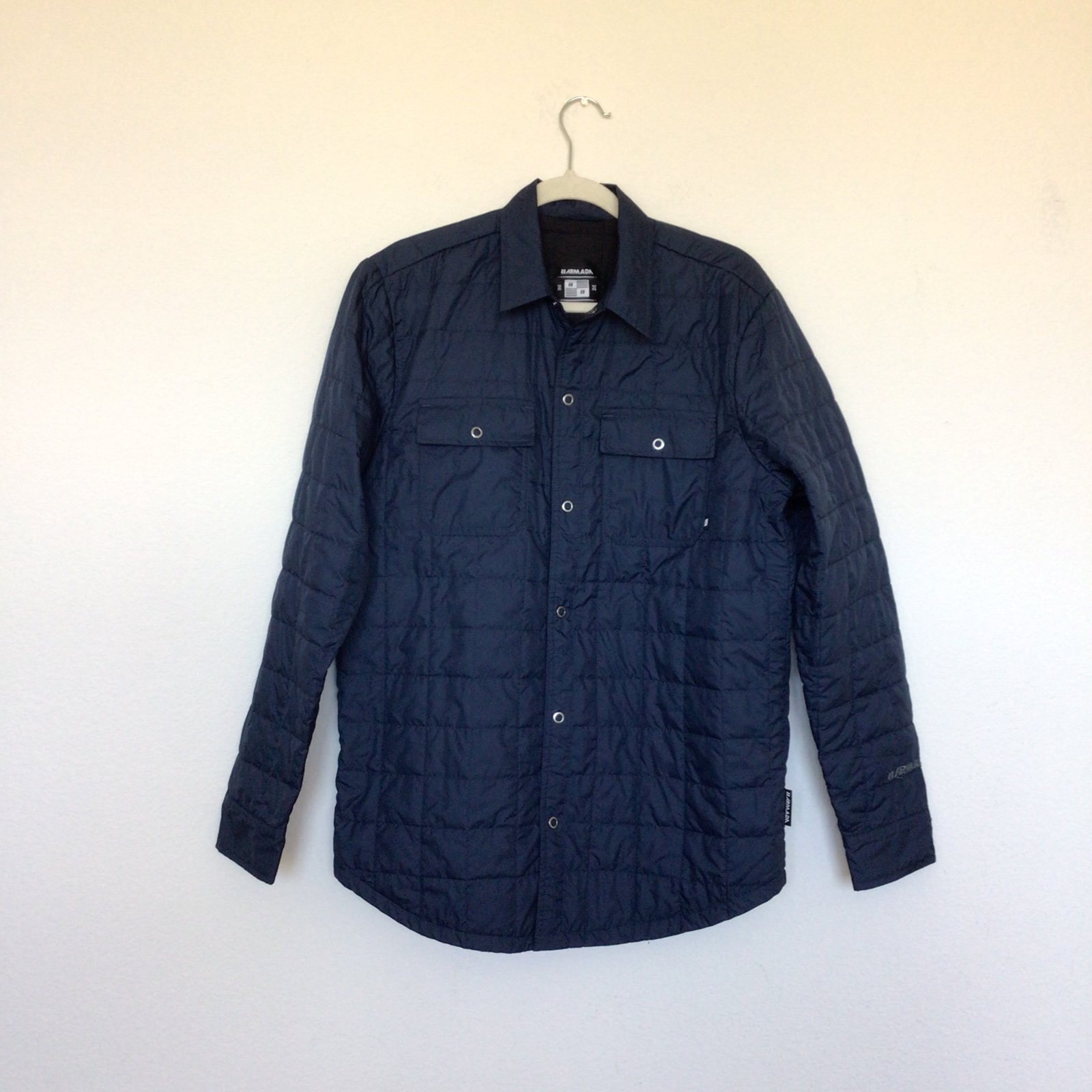 Armada Quilt Windbreaker/Shirt Jacket Size M