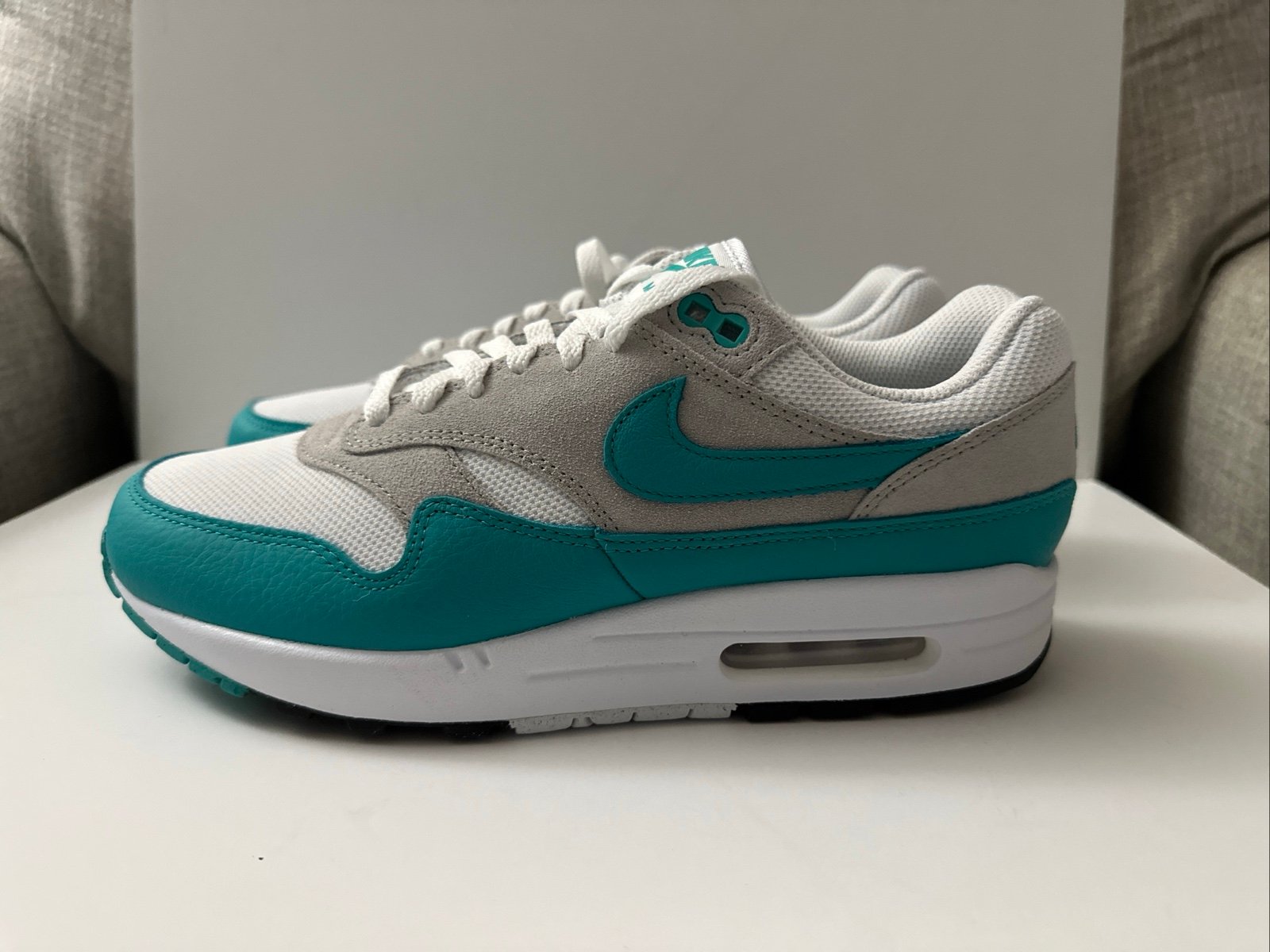 Nike Air Max 1 SC Clear Jade Green Men’s Size 9 Running Shoes DZ4549-001 New