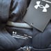 Under Armour youth black zip-up hoodie
