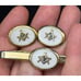 Masonic Mother of Pearl Cuff Links Tie Bar Clip Pin Lodge Scottish Rite Shriner