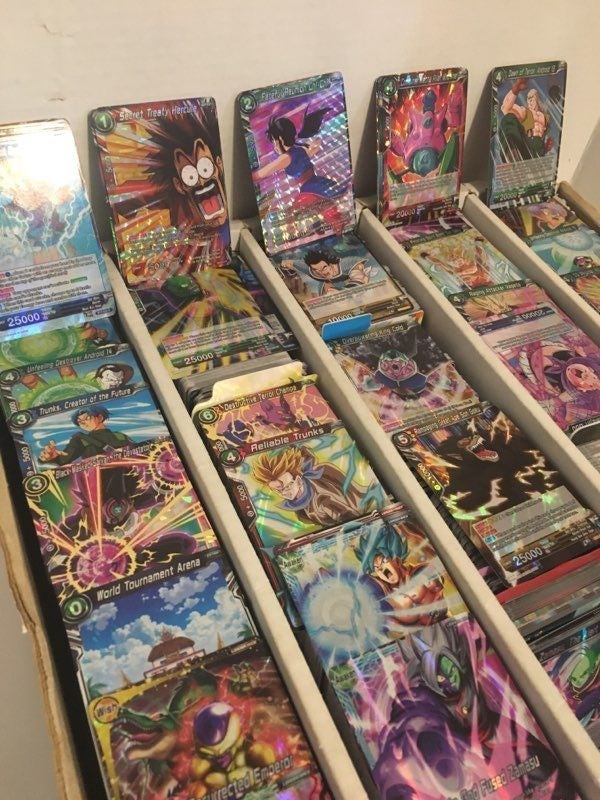 Dragonball Z MEGA LOT 100 Rares & HOLOS