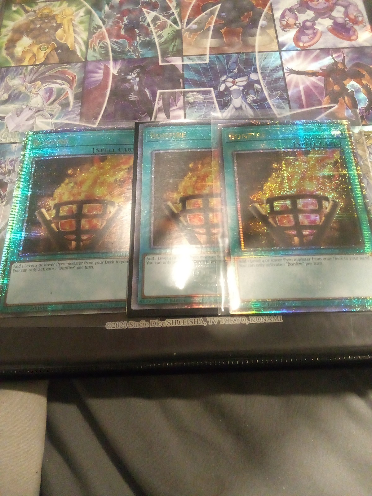 Yugioh bonfire quarter century