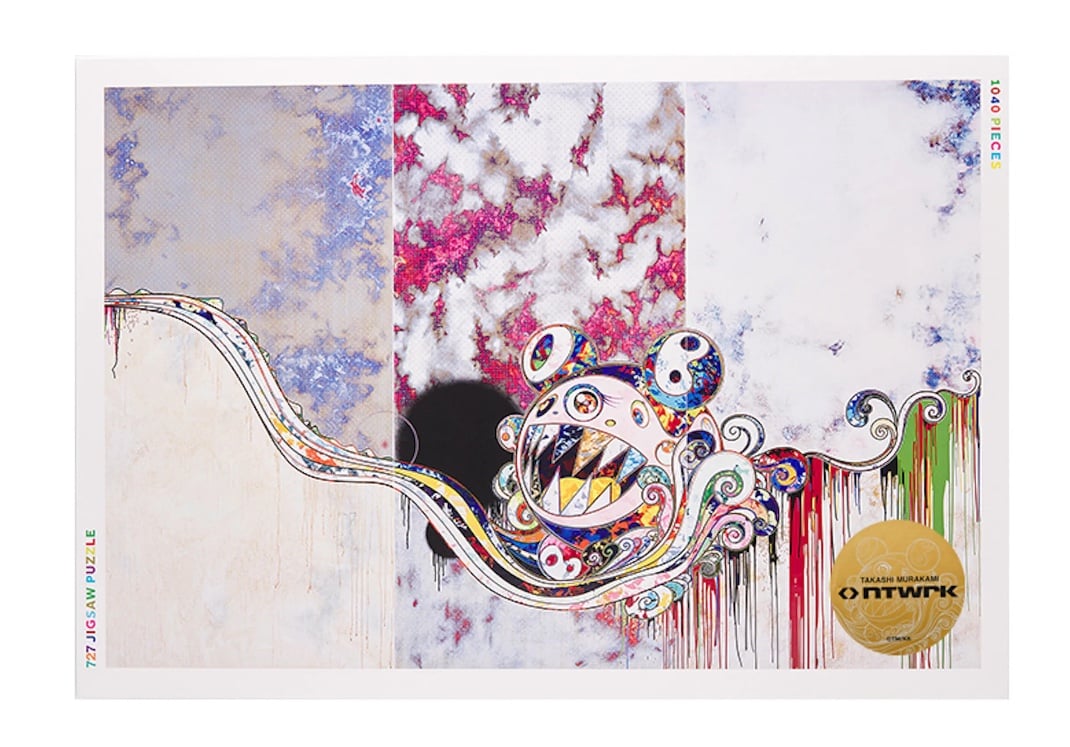 Takashi Murakami Jigsaw Puzzle TM/KK 727 NTWRK 1040 Pieces Rare
