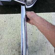 Chevy hood emblem