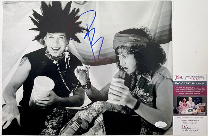 Pauly Shore Signed Bio-Dome Black & White 11x14 Photo Autograph JSA COA