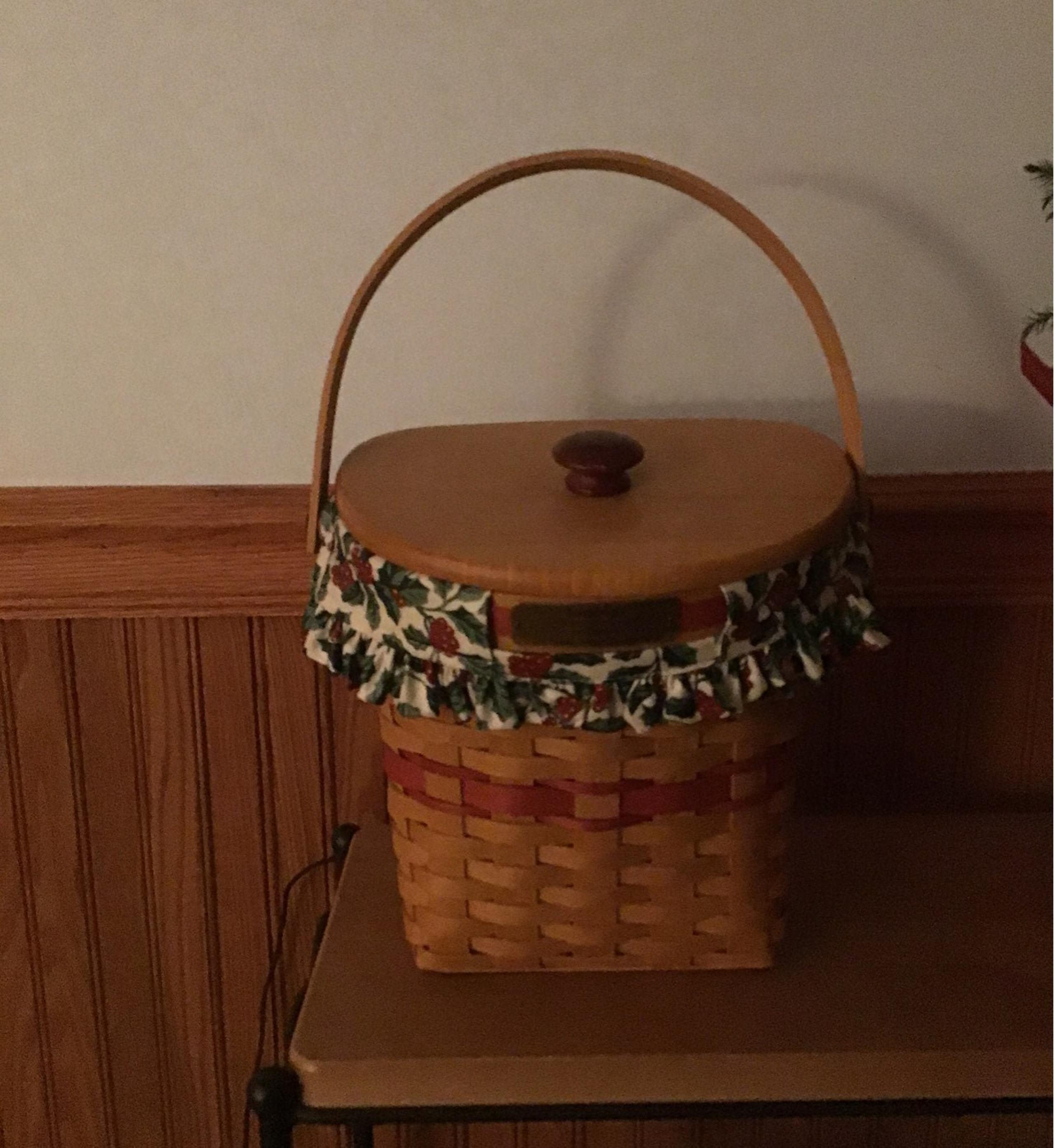 Glad Tidings Basket Longaberger 1998